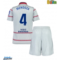 Atletico Madrid Rodrigo Mendoza #4 Tredjedraktsett Barn 2026-27 Kortermet (+ Korte bukser)